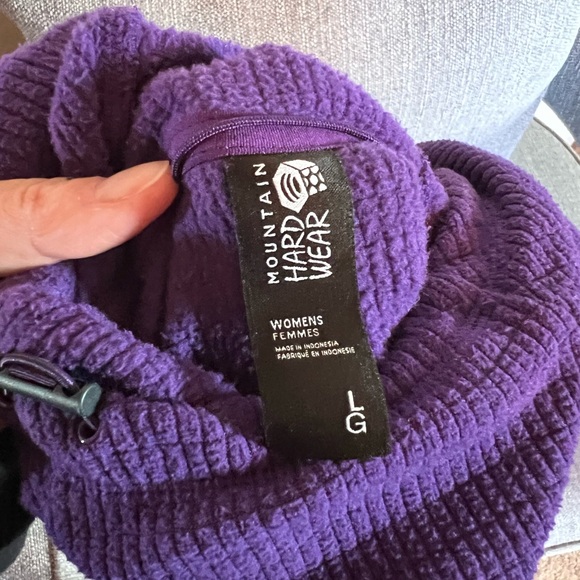 Mountain Hardwear Women's Summit Grid Tunic Hoody Size Large - Picture 2 of 6